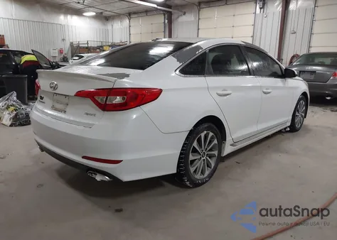 2016 Hyundai Sonata Sport from USA, damaged, VIN 5NPE34AF6GH285002